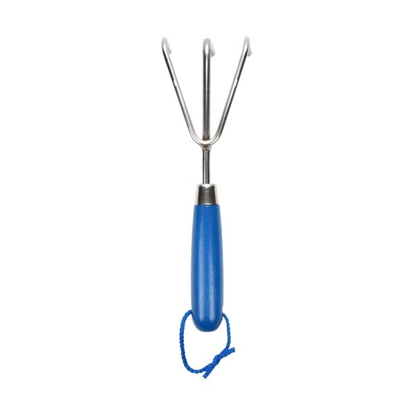 Greblă pentru grădinărit, Esschert Design Gardener, lungime 28,1 cm, albastru închis