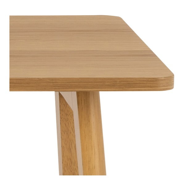 Birou cu aspect de lemn de stejar 60x120 cm Barnett – Actona-image-4