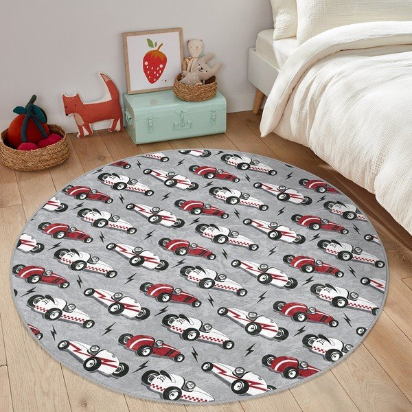 Covor pentru copii gri ø 120 cm Comfort – Mila Home-image-1