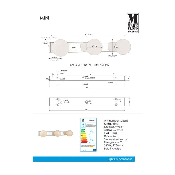 Aplică de perete Markslöjd Mini-image-2
