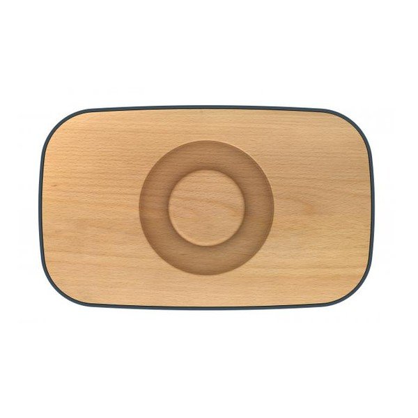 Cutie din inox pentru pâine, cu tocător, Joseph Joseph Bread Bin-image-3