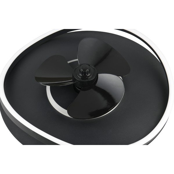 Plafonieră negru-mat LED Sortland – Trio-image-4