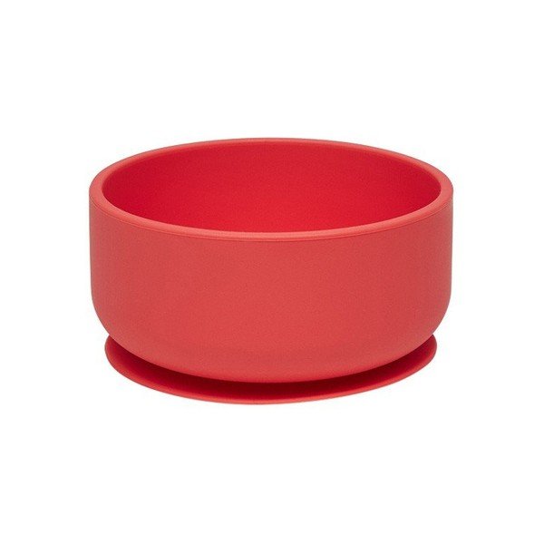 Bol pentru copii roșu din silicon ø 6 cm Enkei – OYOY Mini
