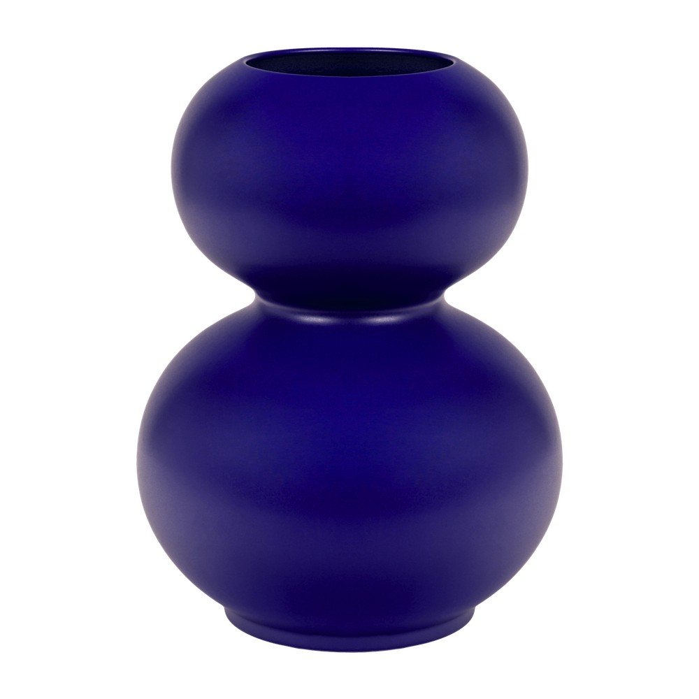 Vază albastru-închis din ceramică (înălțime 36 cm) Tuga – noo.ma