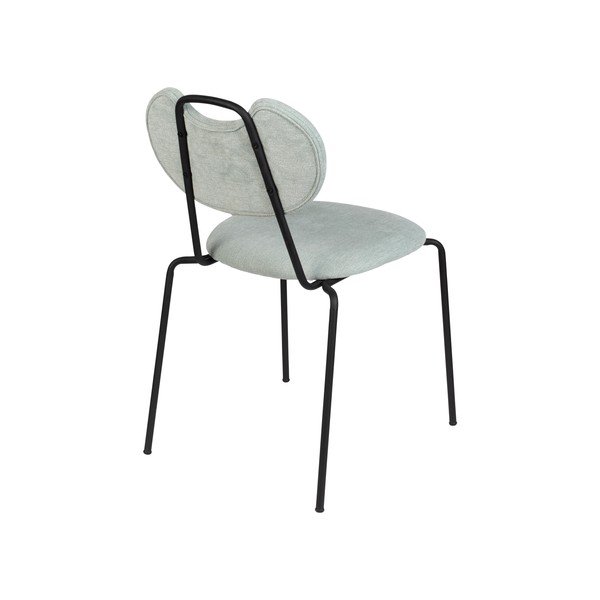 Scaune de dining verde-deschis 2 buc. Aspen – White Label-image-4