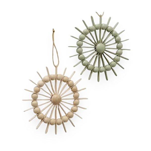 Set 2 decorațiuni de agățat Boltze Beads