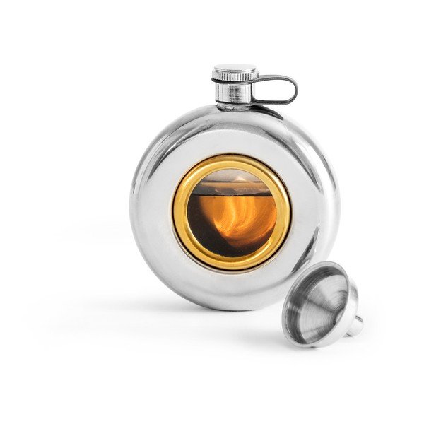Butelcă din inox Sagaform Pocket Flask, 130 ml