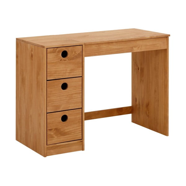 Birou din lemn de pin 50x100 cm Alpi – Støraa-image-1