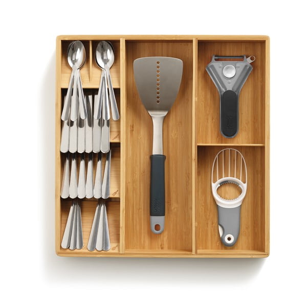 Organizator din bambus pentru tacâmuri Joseph Joseph-image-3