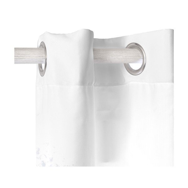 Draperie alb-albastru 140x300 cm Nightfall – Blanc-image-1