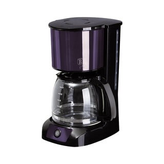 Mașină de cafea cu filtru violet Purple Metallic Line - BerlingerHaus