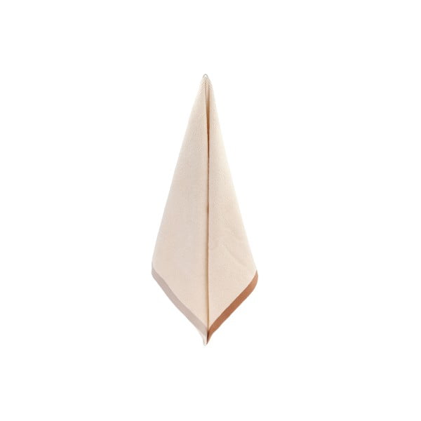 Prosop maro/bej din bumbac 50x100 cm Contrast – Södahl-image-1