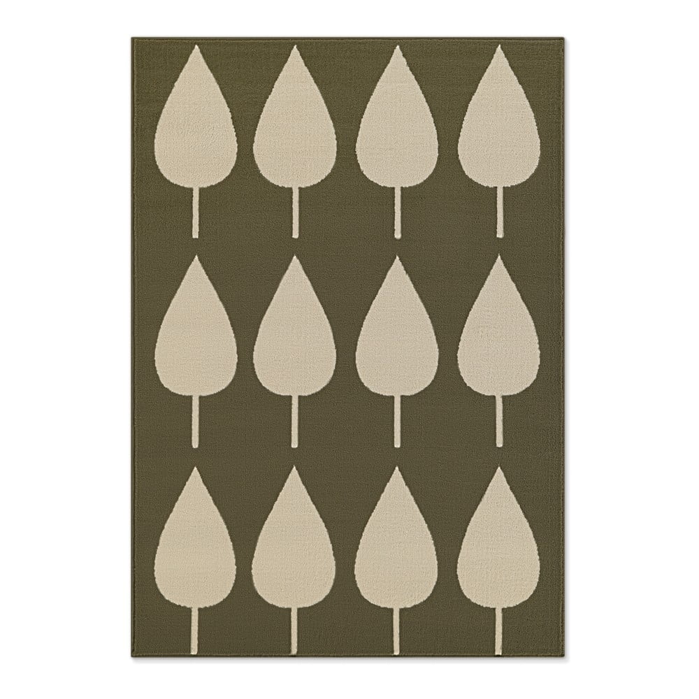 Covor pentru copii kaki 160x235 cm Lovely Leaves – Hanse Home