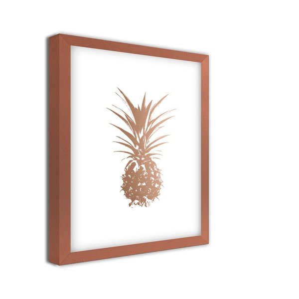 Tablou din sticlă Styler Ananas, 24 x 30 cm-image-2