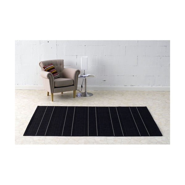 Covor adecvat interior/exterior Hanse Home Sunshine, 80x300 cm, negru-image-1