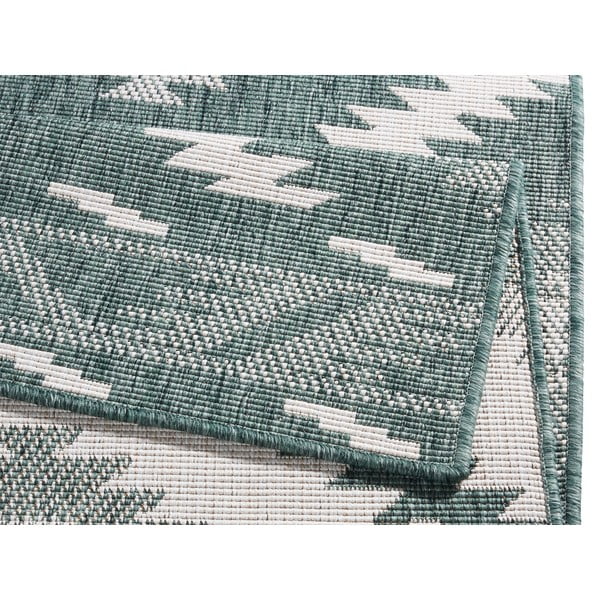 Covor adecvat pentru exterior NORTHRUGS Malibu, 170 x 120 cm, verde-crem-image-3