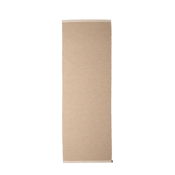 Covor tip traversă pentru interior și exterior bej 70x200 cm Mono Light Nougat – Pappelina-image-1