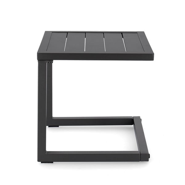 Măsuță de grădină din aluminiu 40x40 cm Hilde   – Bizzotto-image-2