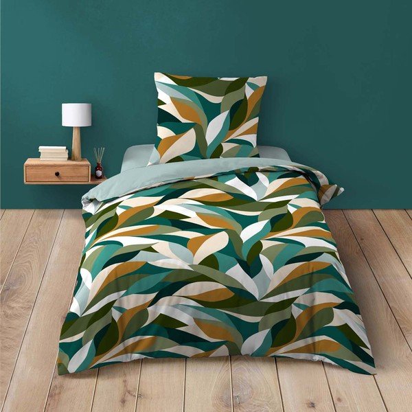 Lenjerie de pat din bumbac pentru pat de o persoană 140x200 cm Swan – douceur d'intérieur