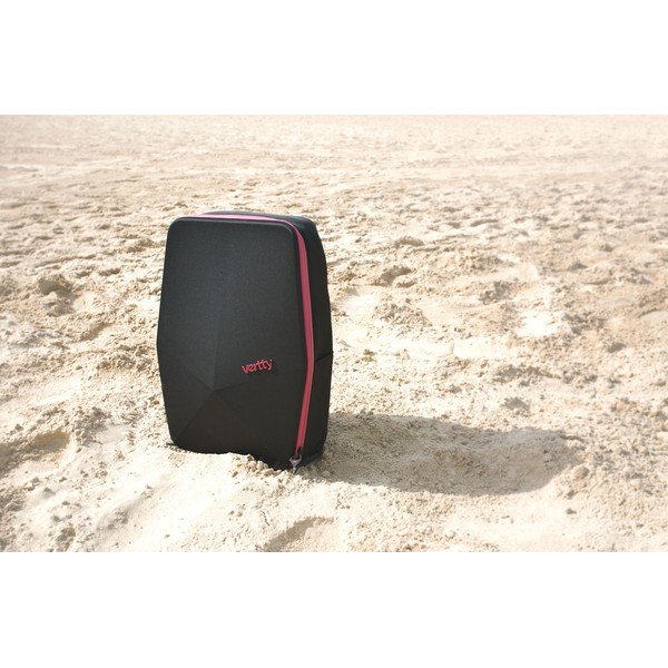 Rucsac Vertty Chilli, negru - roz-image-1