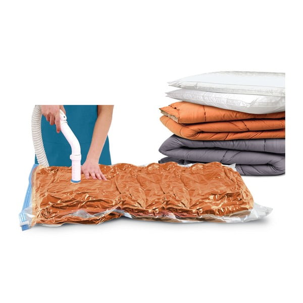 Sac pentru vidat haine Domopak Space, 70 x 100 cm-image-1