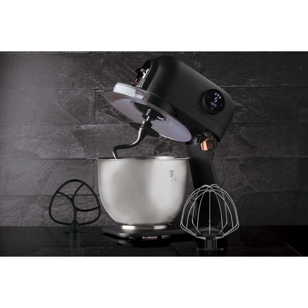 Robot de bucătărie negru Black Rose Collection - BerlingerHaus-image-1