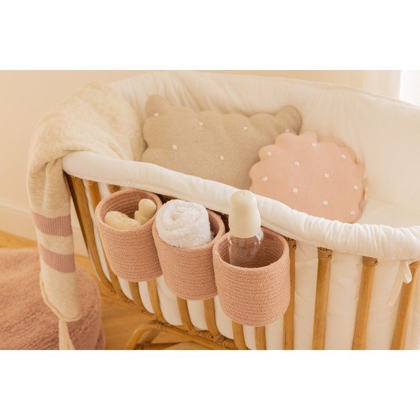 Set de organizatoare pentru pătuț 32 cm Bobby Vintage Nude – Lorena Canals-image-4