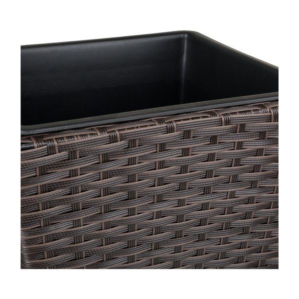 Ghiveci din ratan sintetic Julian, înălțime 40 cm-image-1