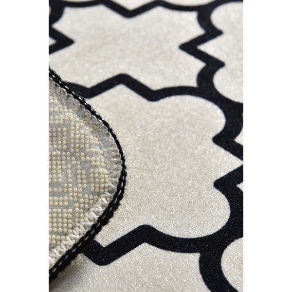 Covoraș de baie negru/bej 40x60 cm Kupa – Foutastic-image-2