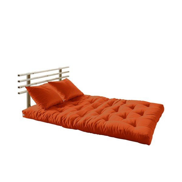 Canapea extensibilă Karup Shin Sano Natur/Orange-image-3