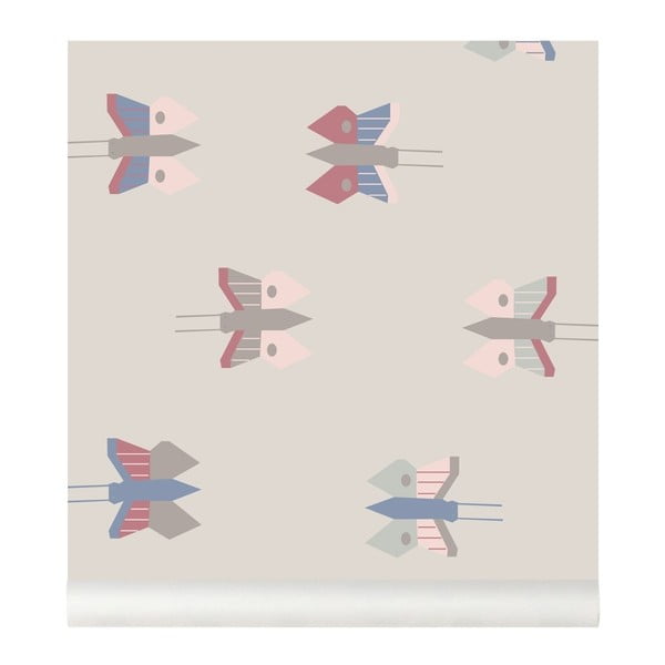 Tapet pentru camera copiilor Art For Kids Vintage, 48 x 1000 cm-image-2