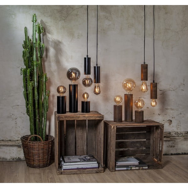 Bec LED/cu filament E27, cu lumină caldă 2 W Plain Smoke – Star Trading-image-3