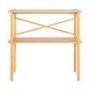 Masă consolă în culoare naturală din bambus 32x83 cm Manaus – House Nordic
