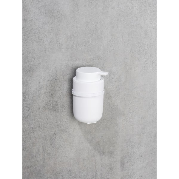 Dozator de săpun alb autoadeziv din plastic 0,25 l Carpino - Wenko-image-1