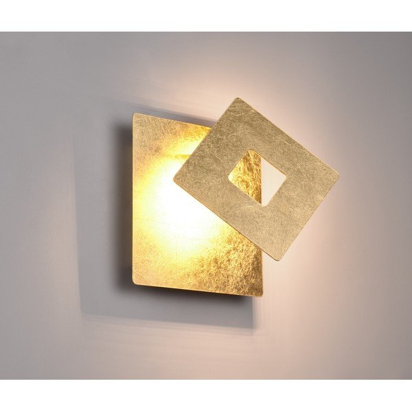 Aplică de perete aurie LED Leano – Trio-image-1