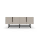 Comodă crem joasă 200x77,5 cm Eldia – Marckeric