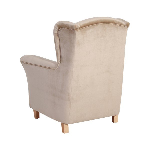 Fotoliu Max Winzer Agnetha Suede, bej-image-1