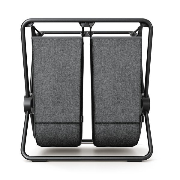 Coș de rufe gri închis din material textil pliabil 200 l – simplehuman-image-2