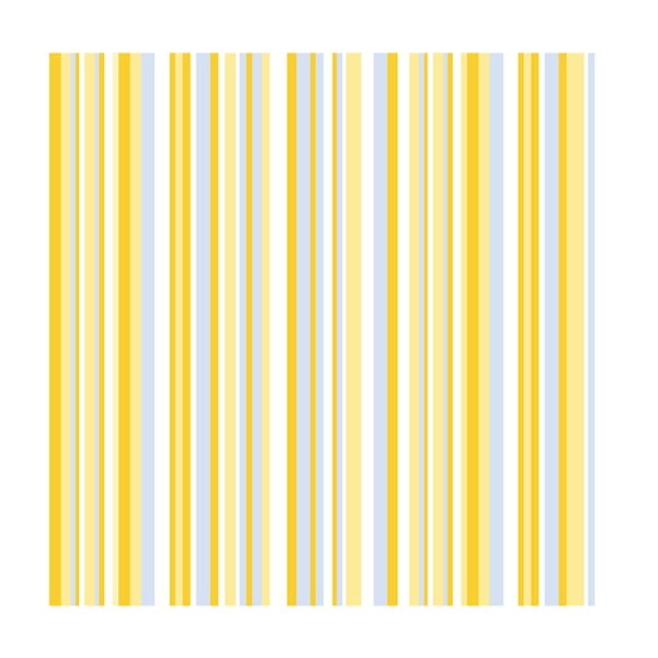 Tapet hârtie, rolă, Krteček, 10,05 m, liniar, galben