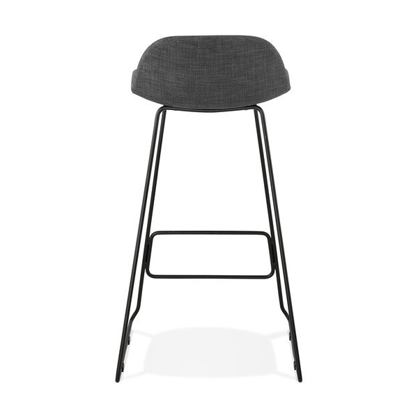 Scaun de bar Kokoon Vancouver, înălțime 76 cm, gri închis-image-4