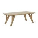 Măsuță de cafea în culoare naturală din lemn de mango 65x120 cm Quenza – Light & Living