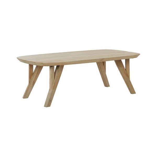 Măsuță de cafea în culoare naturală din lemn de mango 65x120 cm Quenza – Light & Living
