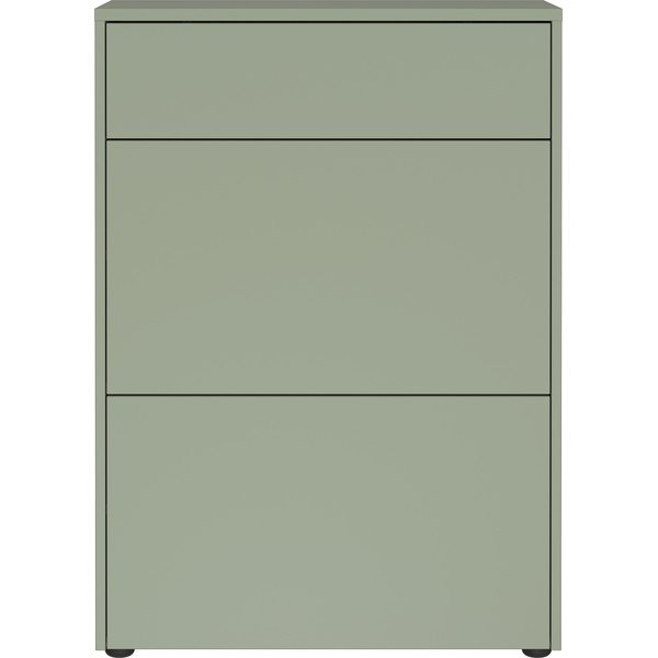 Dulap verde prăfuit cu aspect mat 70x99x34 cm Binetto – Germania-image-3
