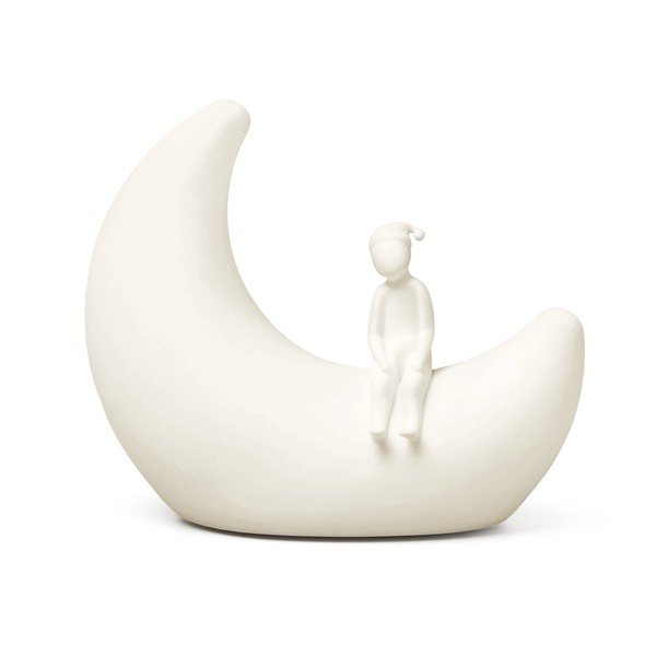 Lampă de veghe pentru copii fildeș Moon Off-White – Cam Cam Copenhagen