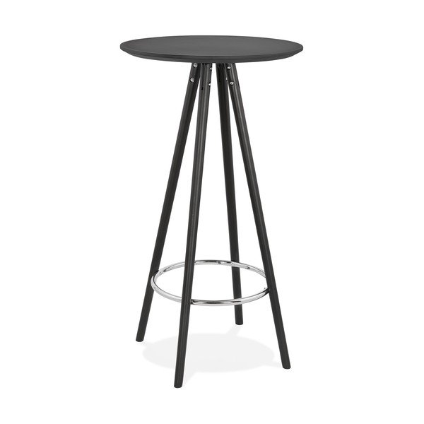 Masă de bar Kokoon Deboo, înălțime 110 cm, negru