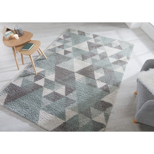 Covor Flair Rugs Nuru, 160 x 230 cm, verde - crem-image-1