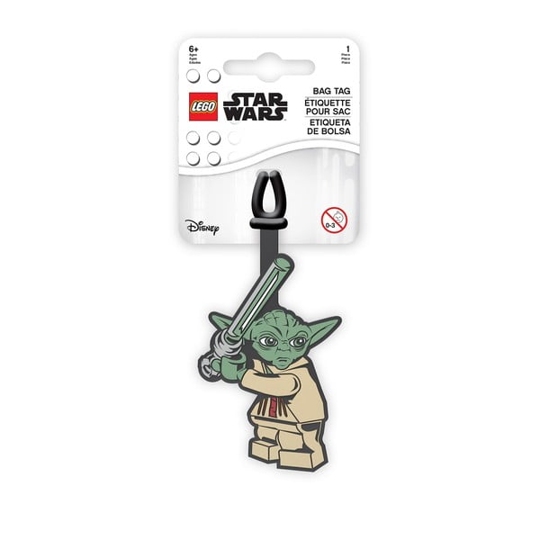 Etichetă pentru bagaj LEGO® Star Wars Yoda-image-1