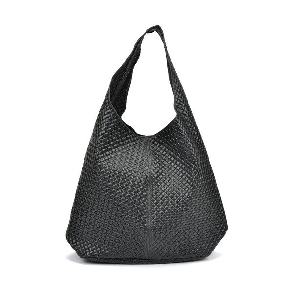 Geantă din piele Magnotti Bags Lui, negru-image-3
