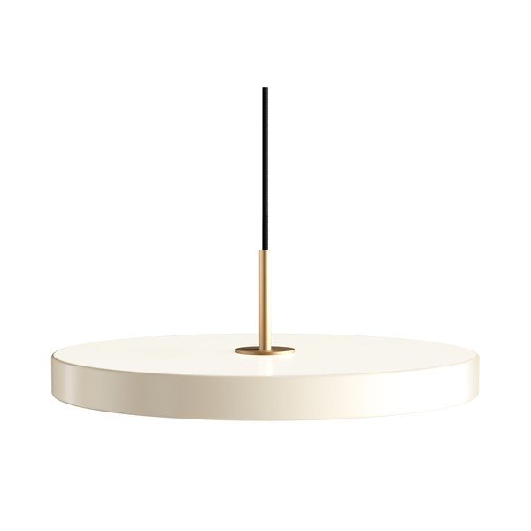 Lustră crem LED cu intensitate reglabilă cu abajur din metal ø 43 cm Asteria Plus Medium – UMAGE