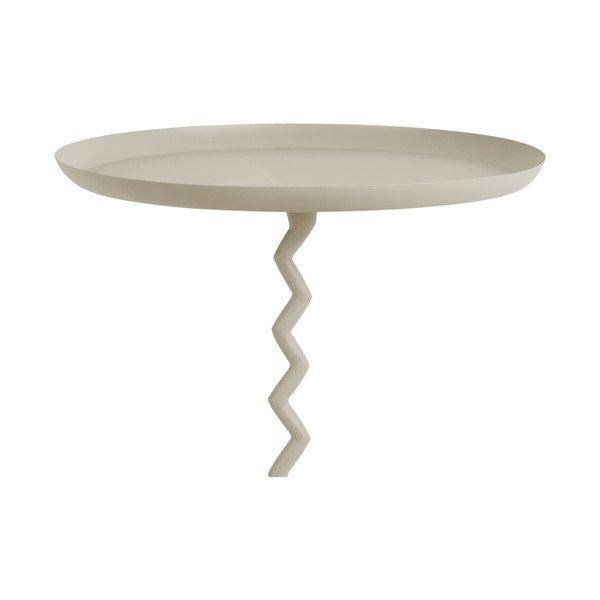 Măsuță auxiliară rotundă din metal ø 44 cm Zig Zag – Leitmotiv-image-2